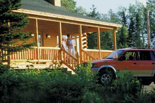 Rangeley Lake Resort Maine cabin